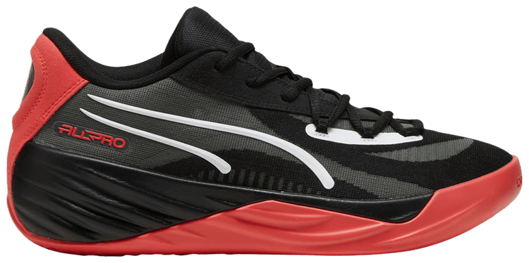 Buy Puma All-Pro Nitro 'Black Active Red' - 379079 08 | GOAT