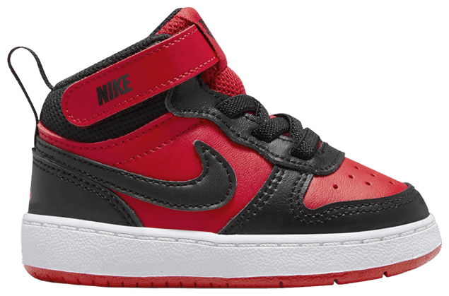 Nike Court Borough Mid 2 TD Black University Red