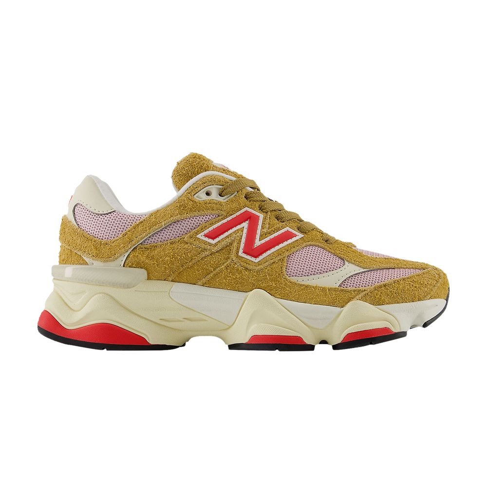 Pre-owned New Balance 9060 Big Kid 'great Plains True Red' | Tan | Kid's Size 3.5