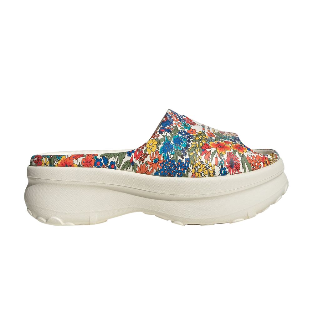 Pre-owned Adidas Originals Adidas Liberty London X Wmns Adifom Stan Smith Slide 'floral Print' | Cream | Women's Size 6