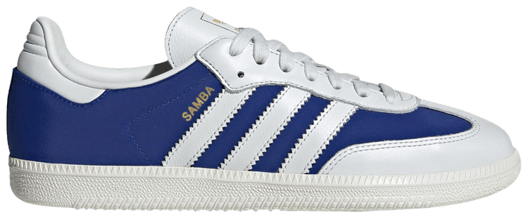 Adidas Samba OG Crystal White Royal Blue