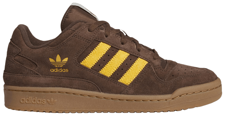 Adidas Forum Low CL Brown Preloved Yellow