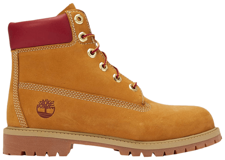 DTLR x Timberland 6 Inch Premium Boot Junior Red Tops