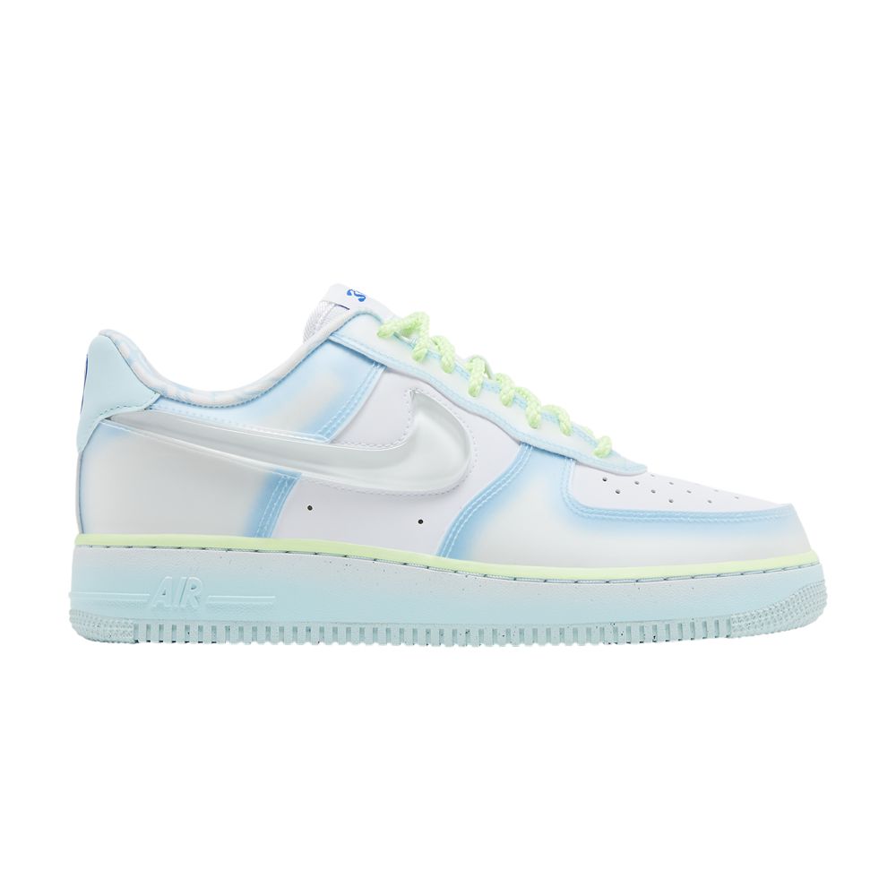 Pre-owned Nike Serena Williams Design Crew X Wmns Air Force 1 '07 'psychic Blue' | White | Women's Size 7.5