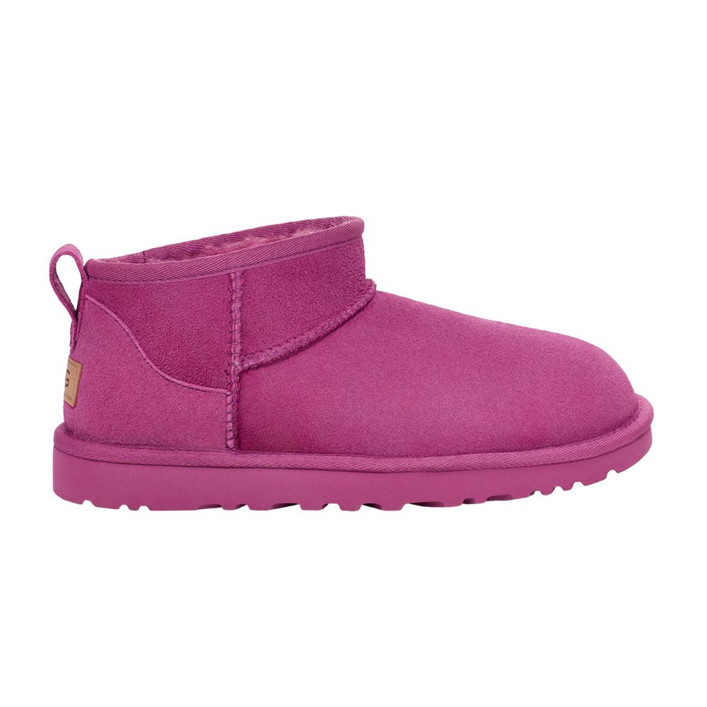 Pre-owned Ugg Wmns Classic Ultra Mini Boot 'mangosteen' | Purple | Women's Size 5