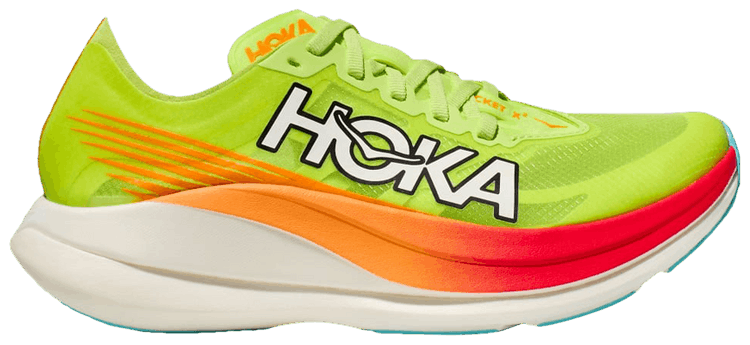 HOKA Rocket X 2 Lettuce Solar Flare