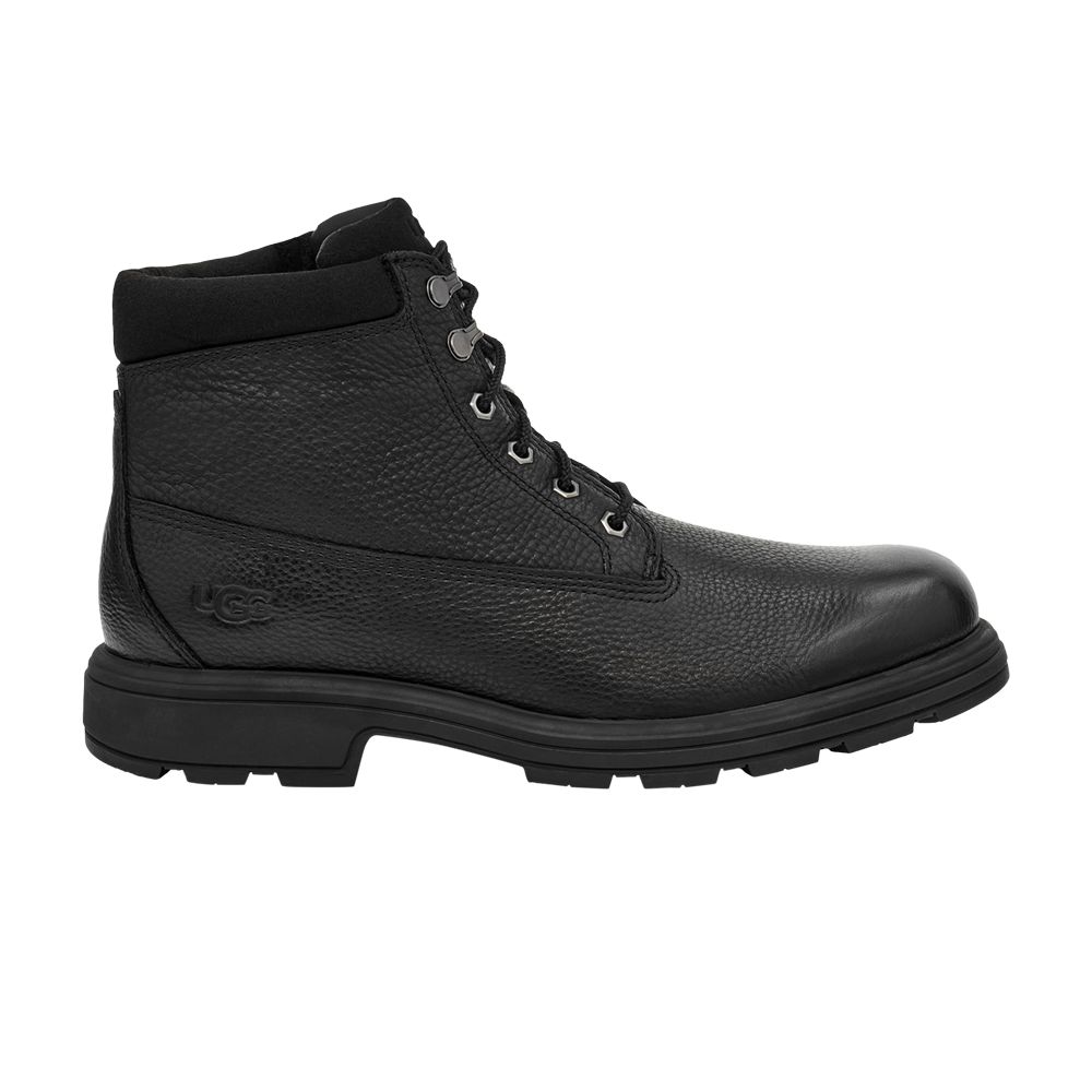 Pre-owned Ugg Biltmore Mid Boot Plain Toe 'black' | Men's Size 6.5
