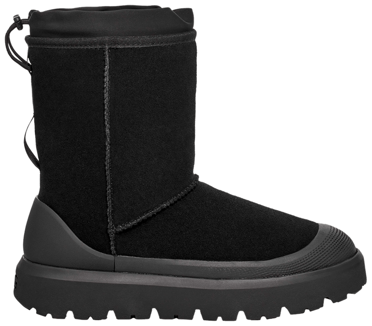 UGG Classic Short Weather Hybrid Boot Triple Black
