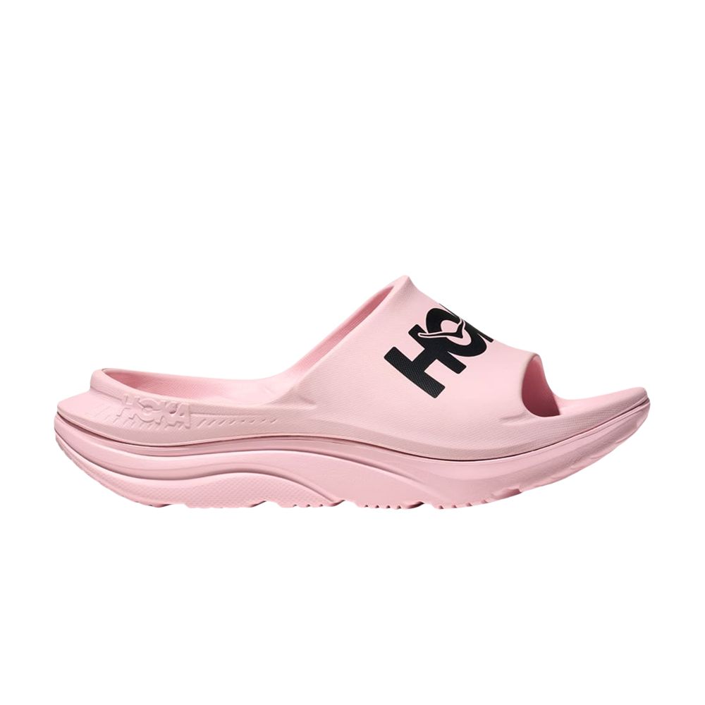 Pre-owned Hoka Ora Athletic Slide 'carnation Black' | Pink | Men's Size 6