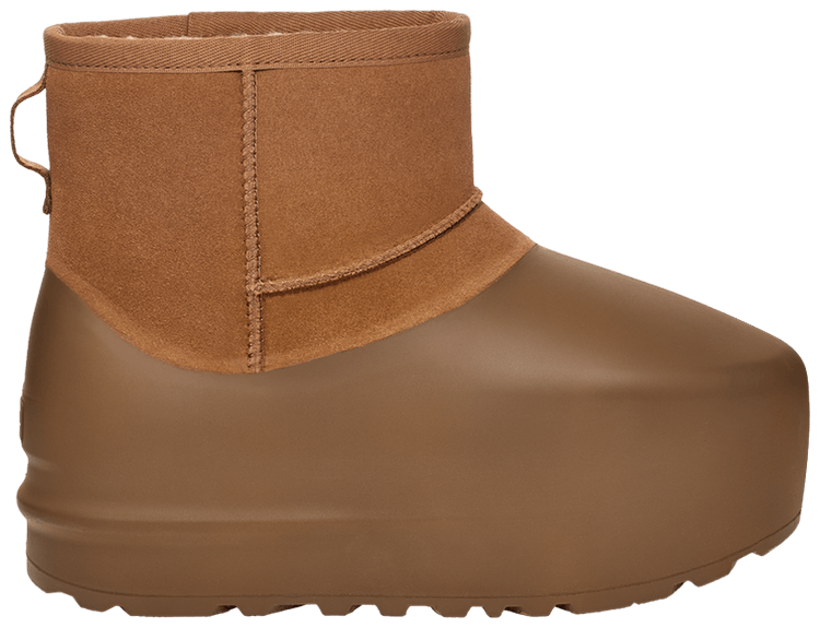 UGG Wmns Classic Mini Pumped Molded Boot Chestnut