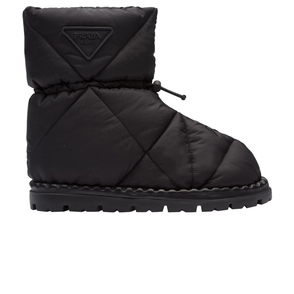 Pre-owned Prada Wmns Wheel Snow Boot 'black' | Women's Size 2