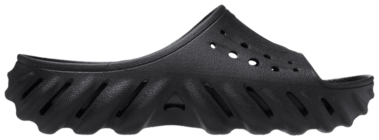 ★MeChan★ Buy Crocs Echo Slide 'Black' - 208170 001 | GOAT