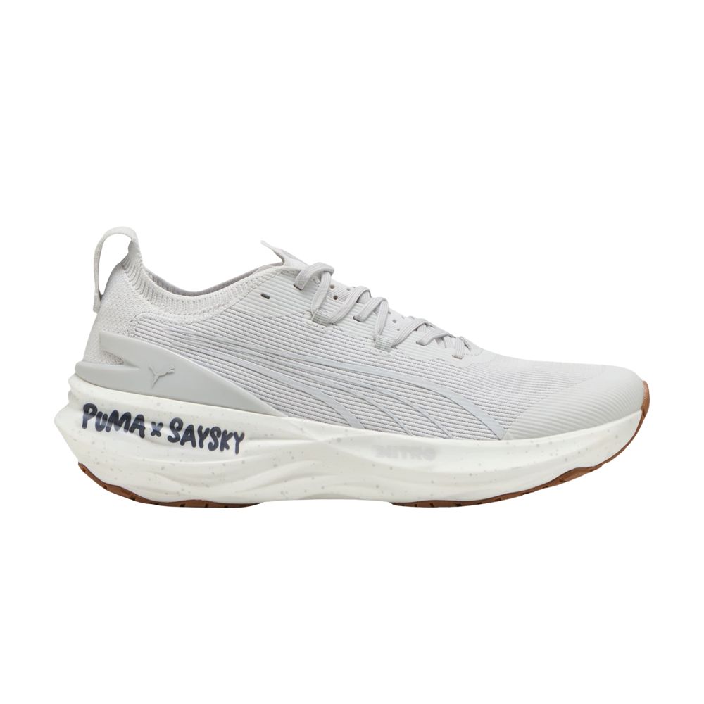 Puma Saysky x ForeverRun Nitro 2 'Feather Grey' | Men's Size 9.5 - 311060-01