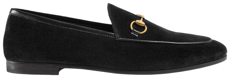 Gucci Wmns Jordaan Loafer Black Velvet