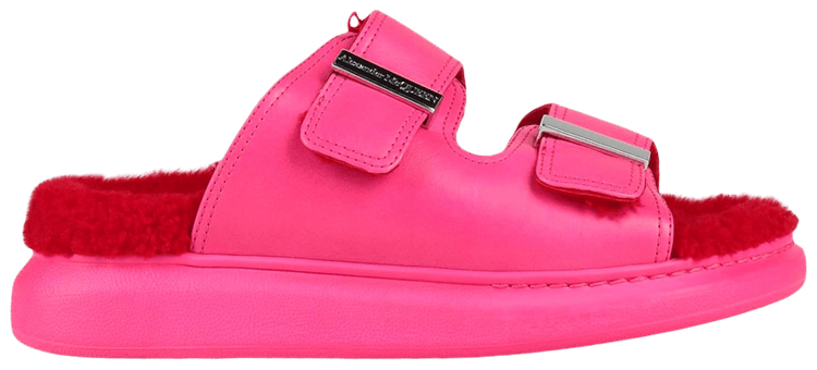 Buy Alexander McQueen Wmns Oversized Hybrid Slide 'Shearling