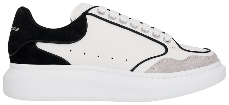Alexander McQueen Oversized Retro Sneaker White Black Grey