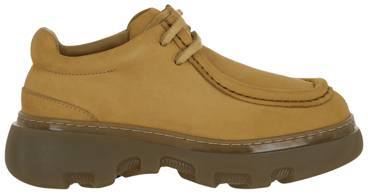 Burberry Wmns Nubuck Creeper Camel