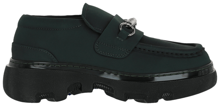 Burberry Wmns Creeper Clamp Loafer Green