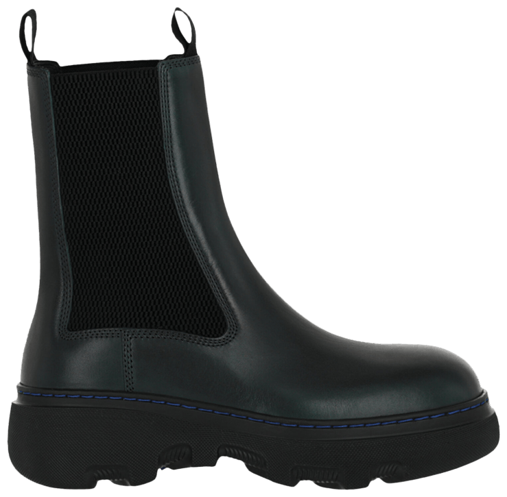 Burberry Wmns Creeper Chelsea Boot Green
