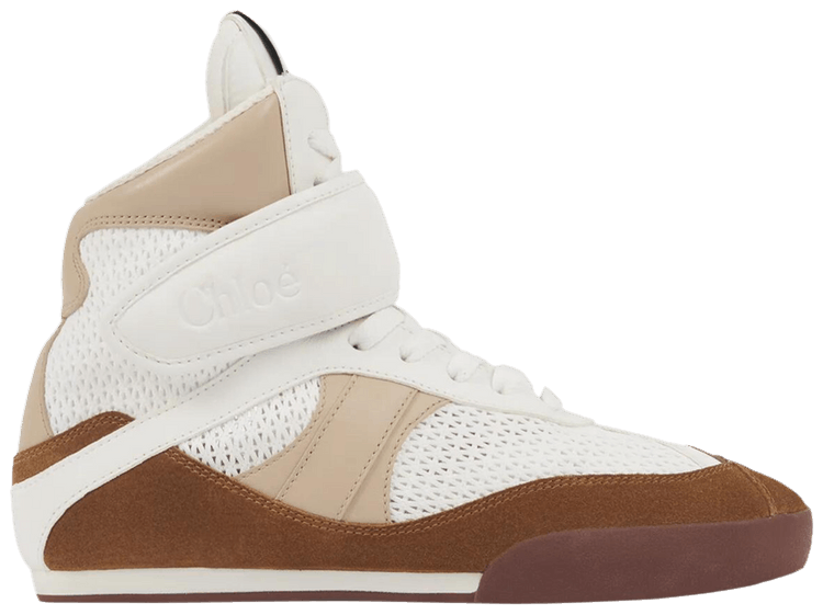 Buy Chloé Wmns Kick High Sneaker 'Natural Brown Buy Chloé Wmns Kick High Sneaker 'Natural Brown
