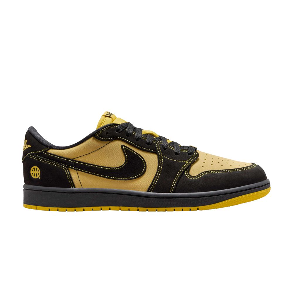 Pre-owned Air Jordan Quai 54 X 1 Retro Low Og 'black Tour Yellow Red'