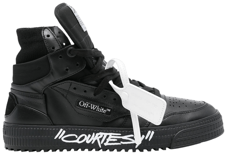 Off White Off Court 30 High Courtesy   Black White