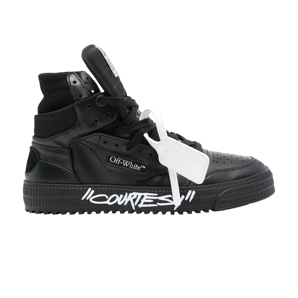 Click to view more detailed imagery on our partner's website Pre-owned Off-white Off-court 3.0 High 'courtesy - Black White' | Men's Size 44