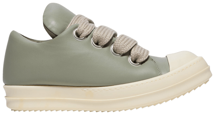 Rick Owens Hollywood Jumbo Laced Low Celadon Milk
