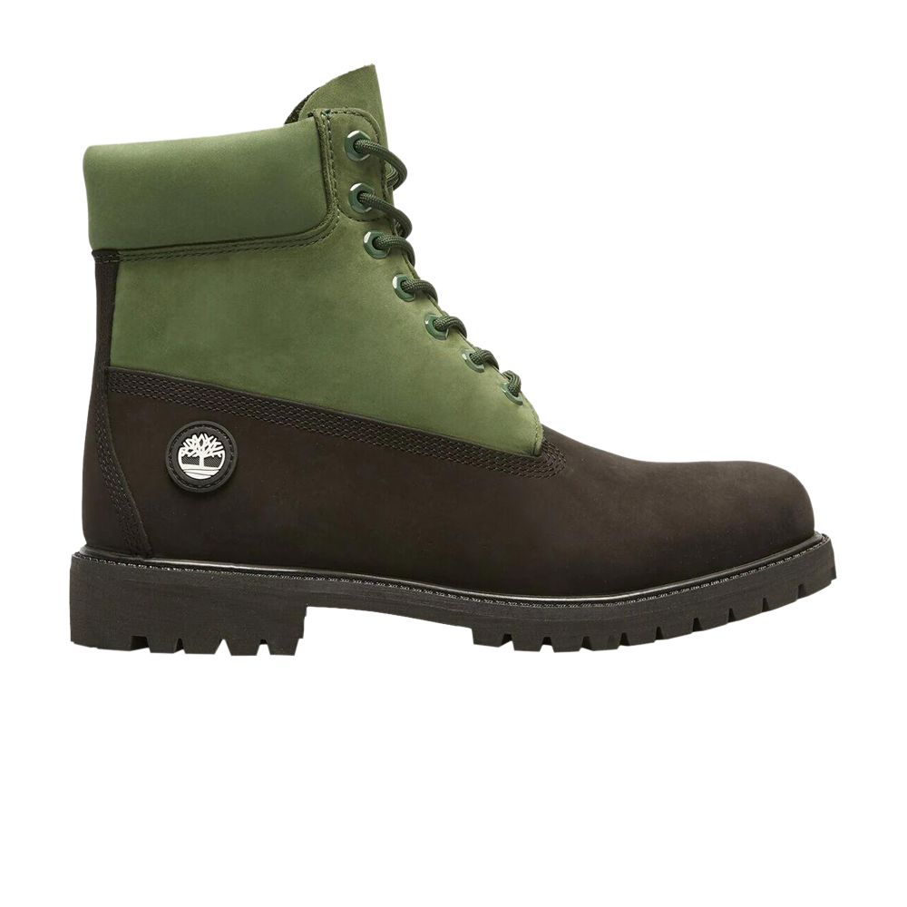 Timberland 6 Inch Lace Up Waterproof Boot 'Dark Green Black' | Men's Size 11 - TB0A2P6W-EJG