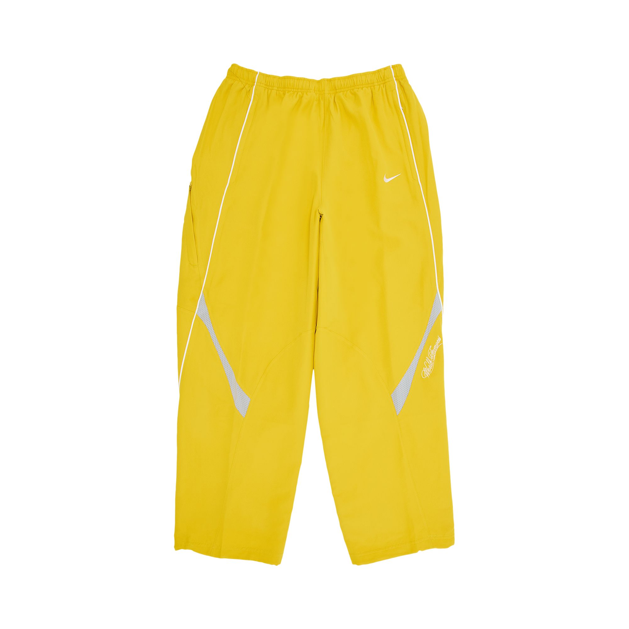 Pre-owned Supreme X Nike Track Pant 'yellow' | Men's Size M