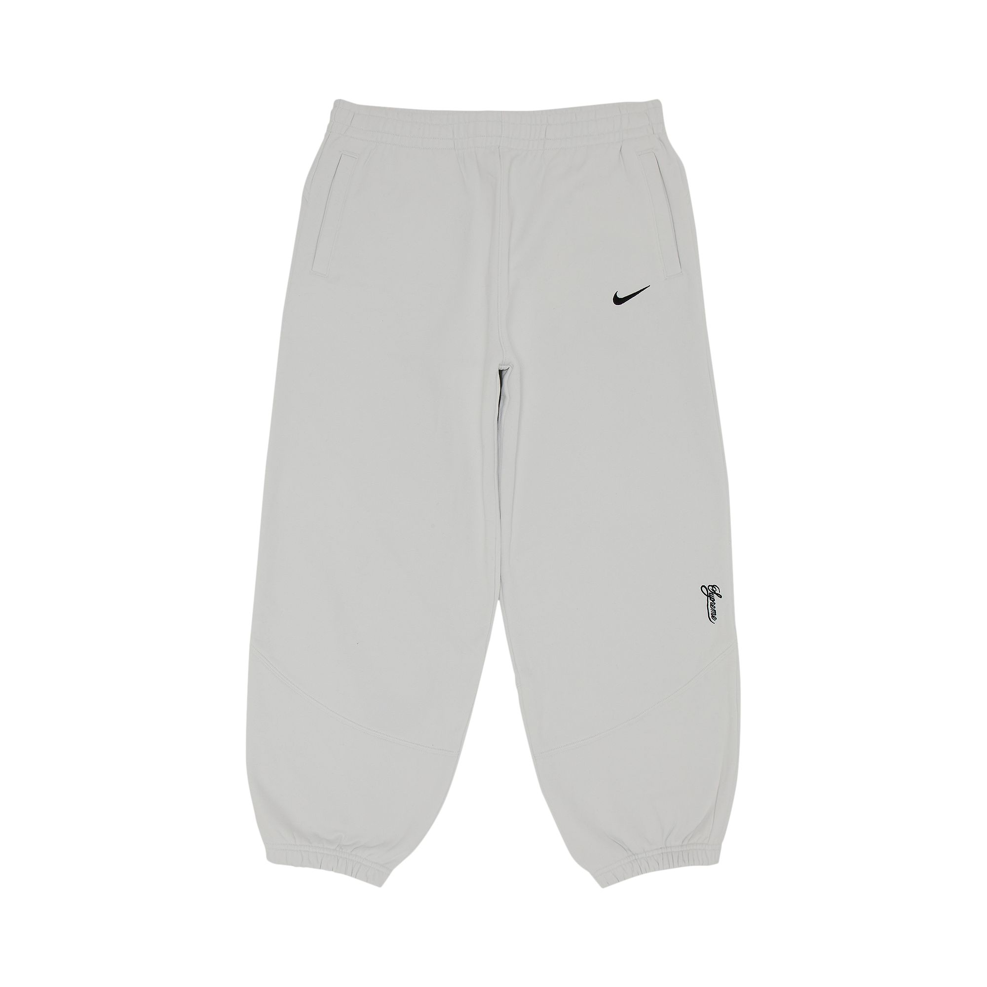 Pre-owned Supreme X Nike Sweatpant 'white' | Men's Size S