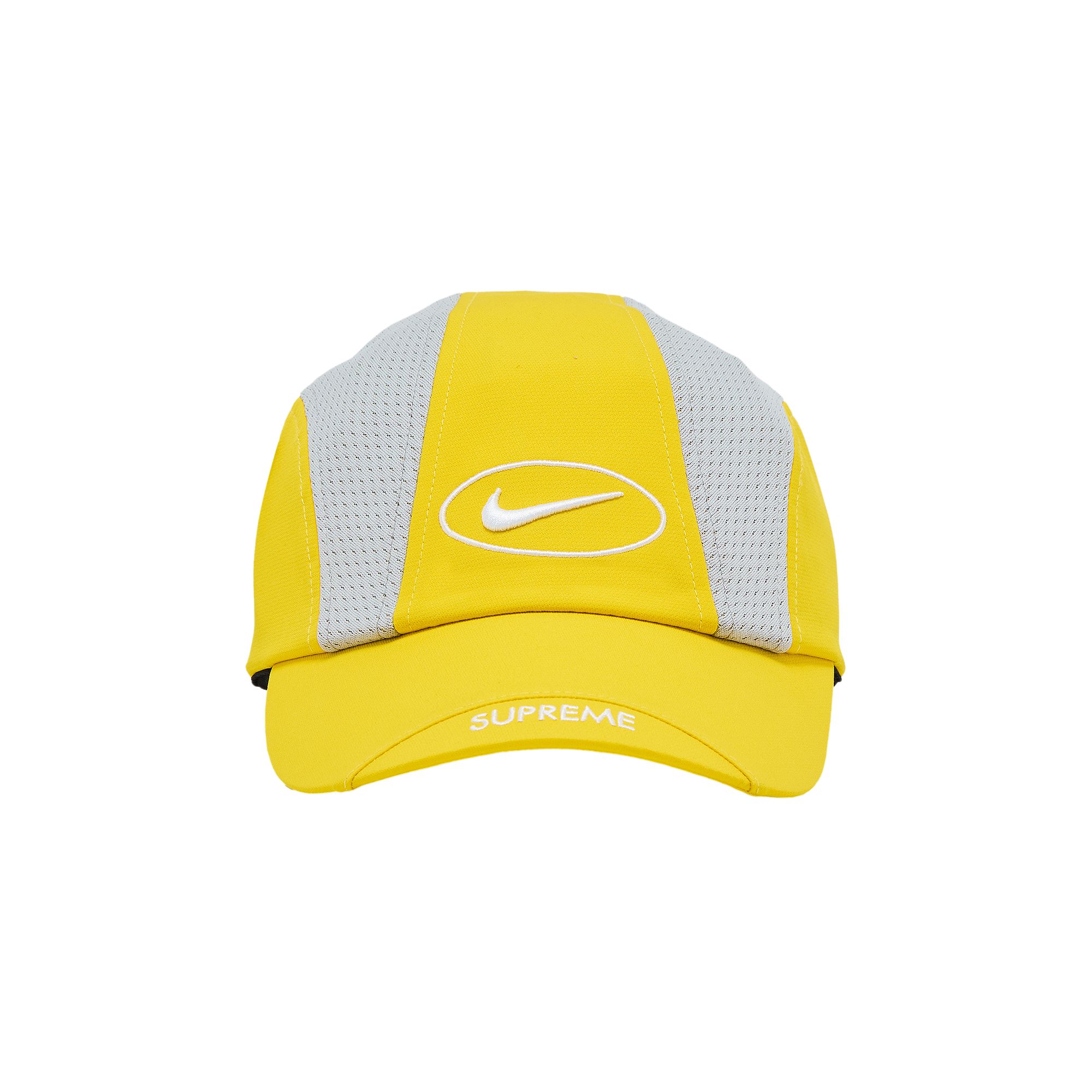 Pre-owned Supreme X Nike Running Hat 'yellow' | Men's Size Onesize