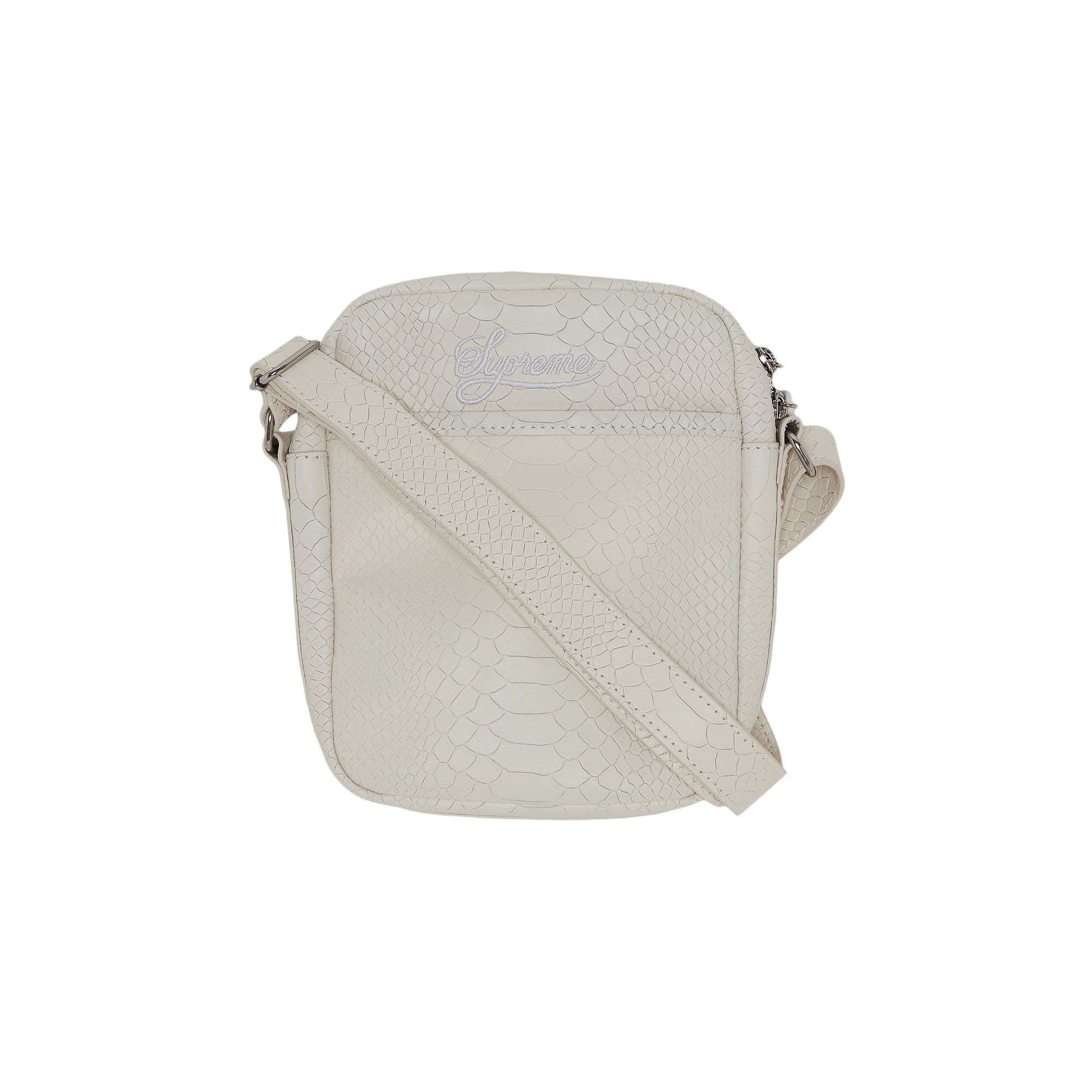 Pre-owned Supreme X Nike Leather Shoulder Bag 'snakeskin' | Multi-color | Men's Size Onesize