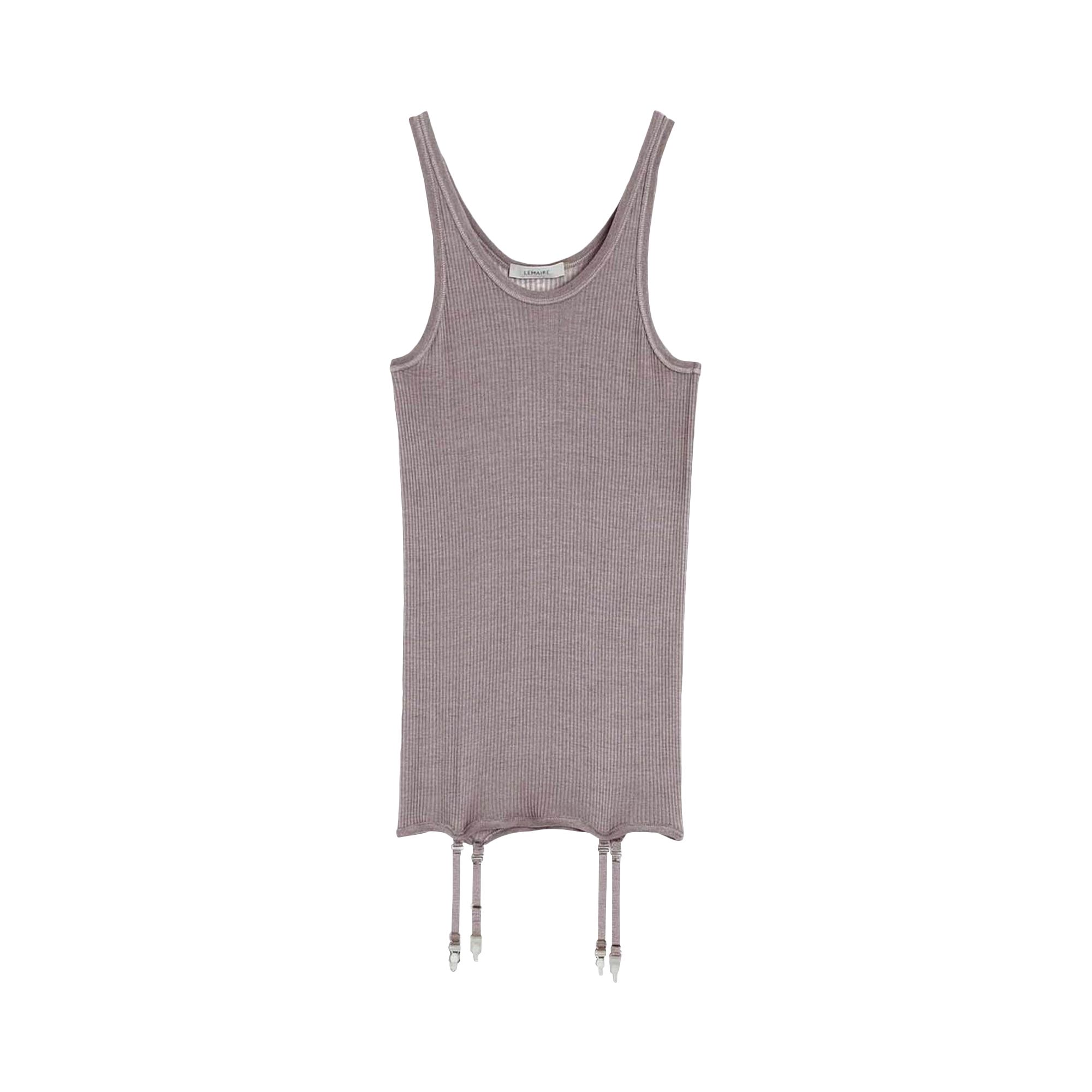 Pre-owned Lemaire Seamless Rib Tank Top 'misty Mauve' | Purple | Women's Size M