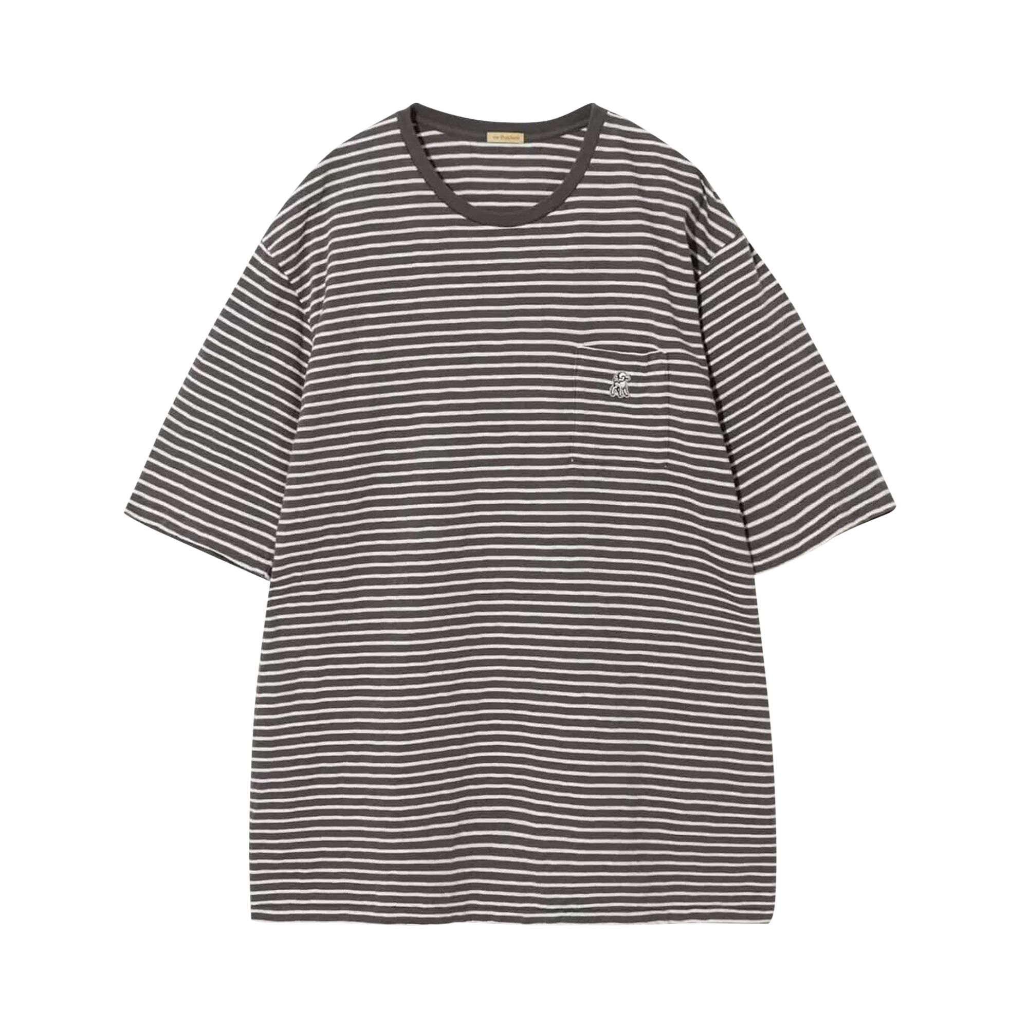 Pre-owned Undercover Striped T-shirt 'grey/beige' | Men's Size 4 In Gray