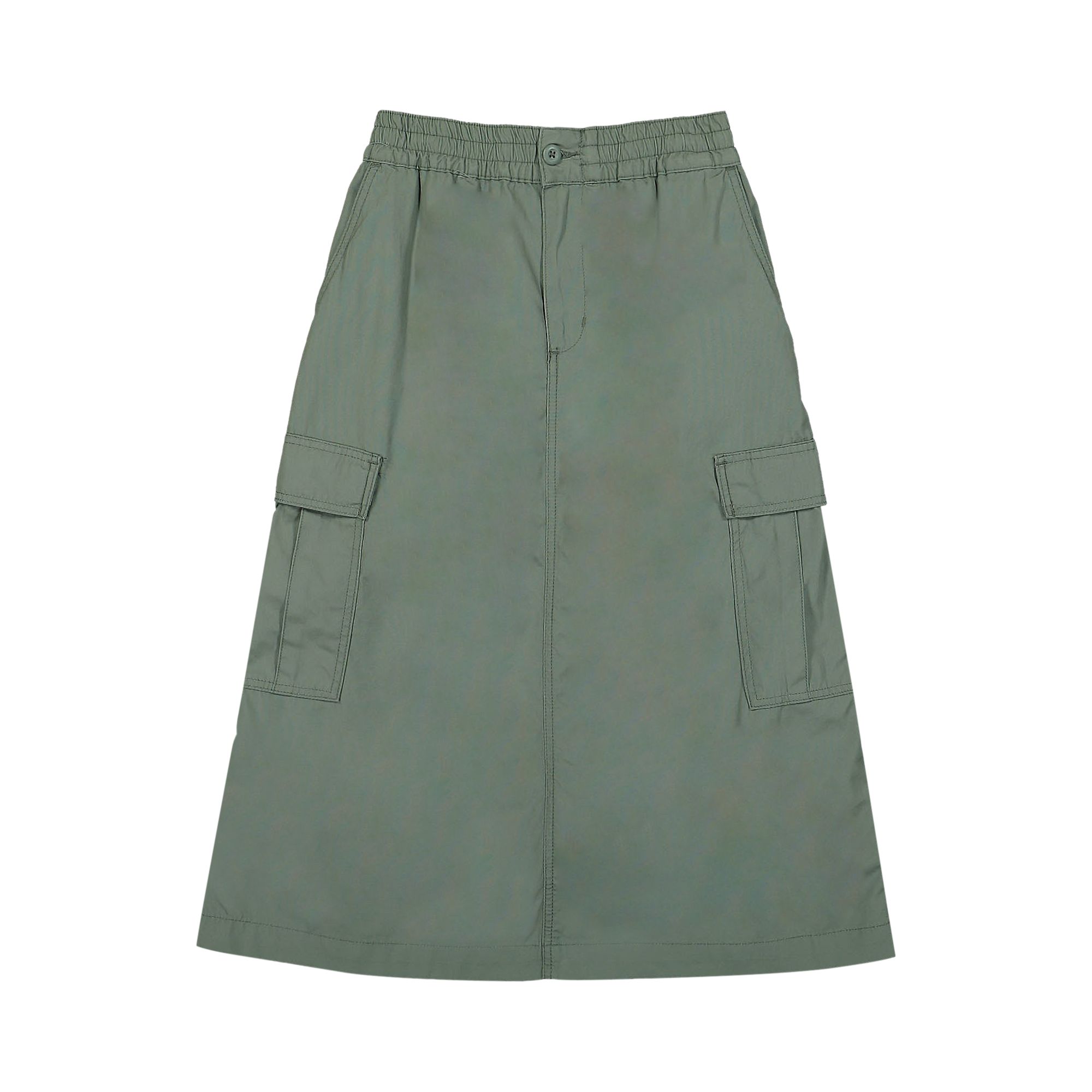 Pre-owned Carhartt Wip Jet Cargo Skirt 'green' | Men's Size L