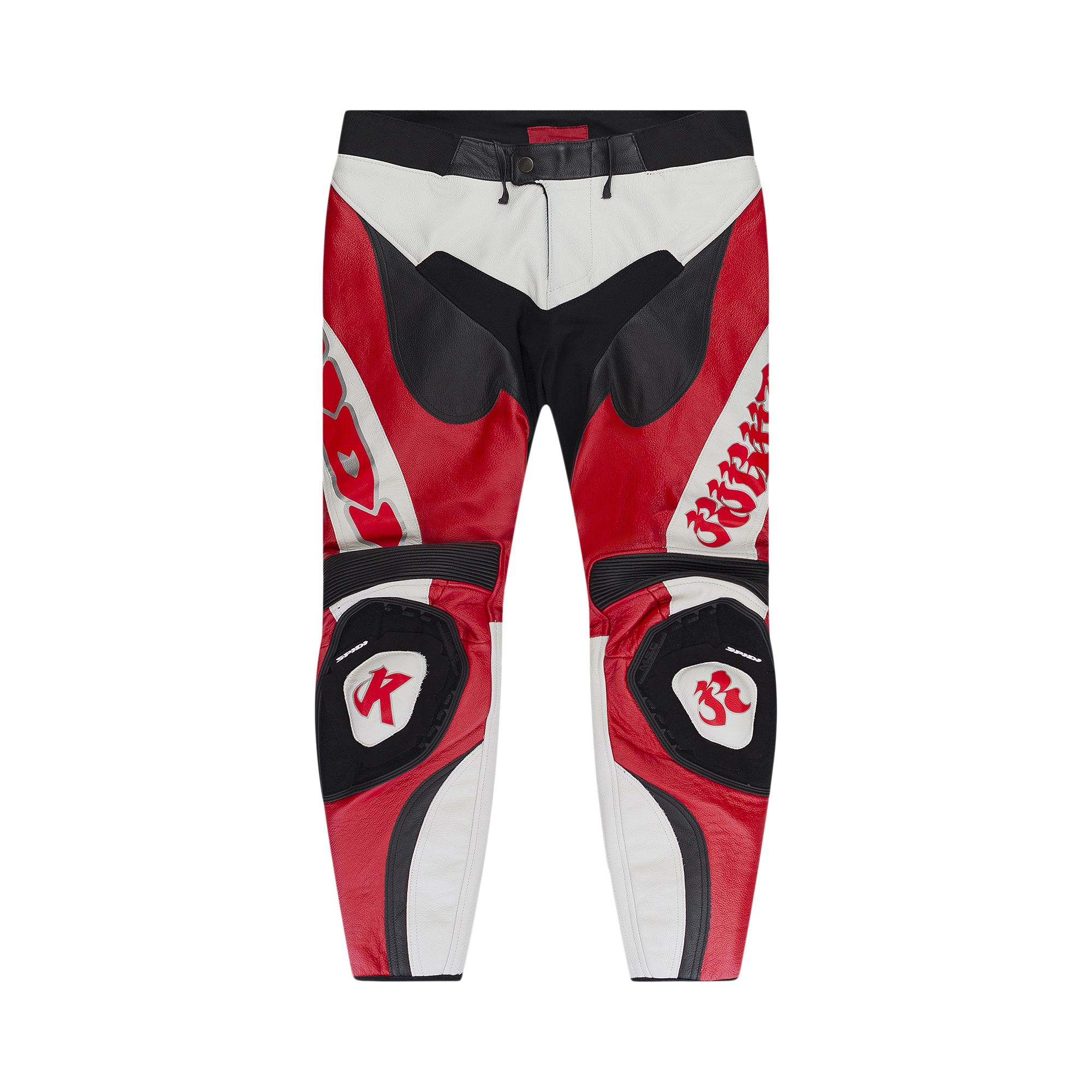 Pre-owned Kusikohc Spidi Burn Rider Pants 'red' | Men's Size S