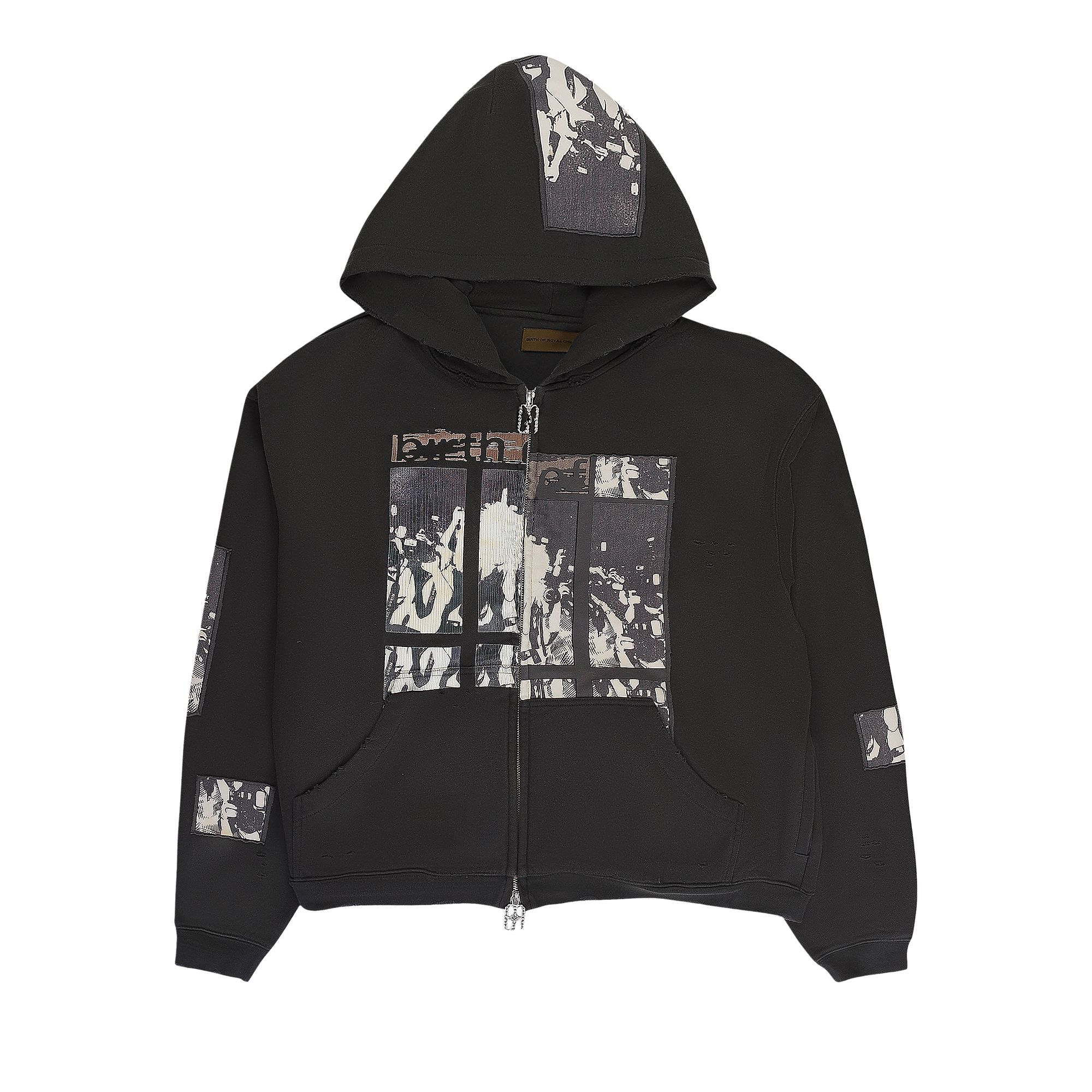 Pre-owned Birth Of Royal Child Flashlight Hoodie 'grey' | Men's Size M
