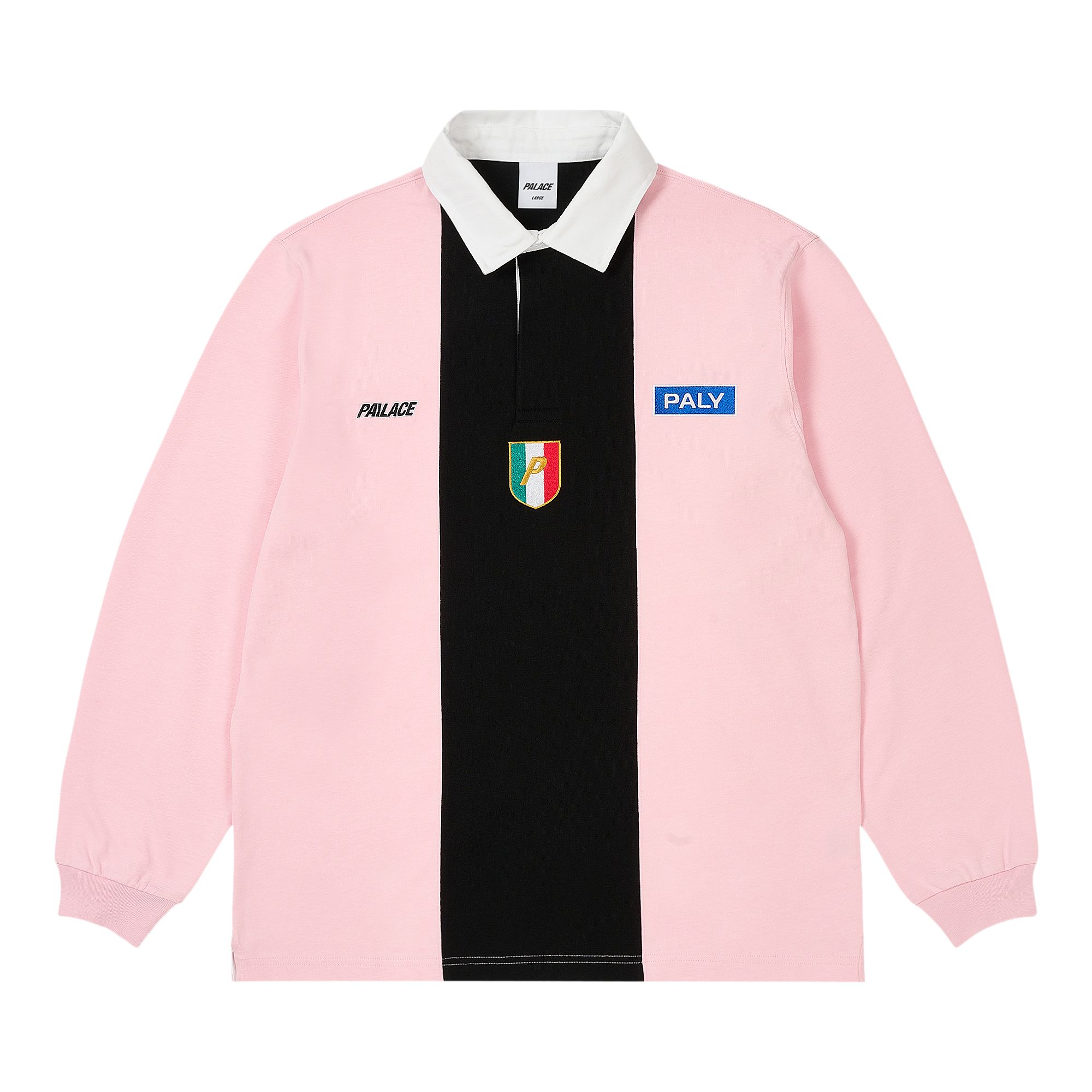 Pre-owned Palace Paly Rugby 'lush Flush' | Pink | Men's Size L