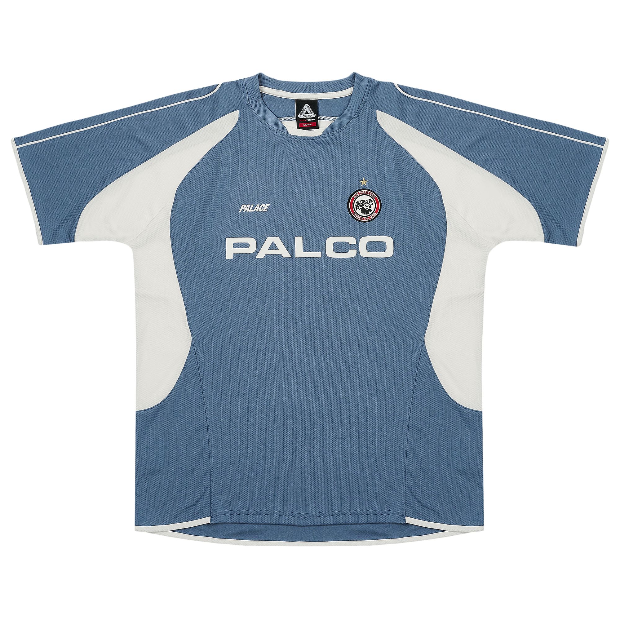 Pre-owned Palace Pro Team Palco Jersey 'smoke' | Grey | Men's Size L In Gray