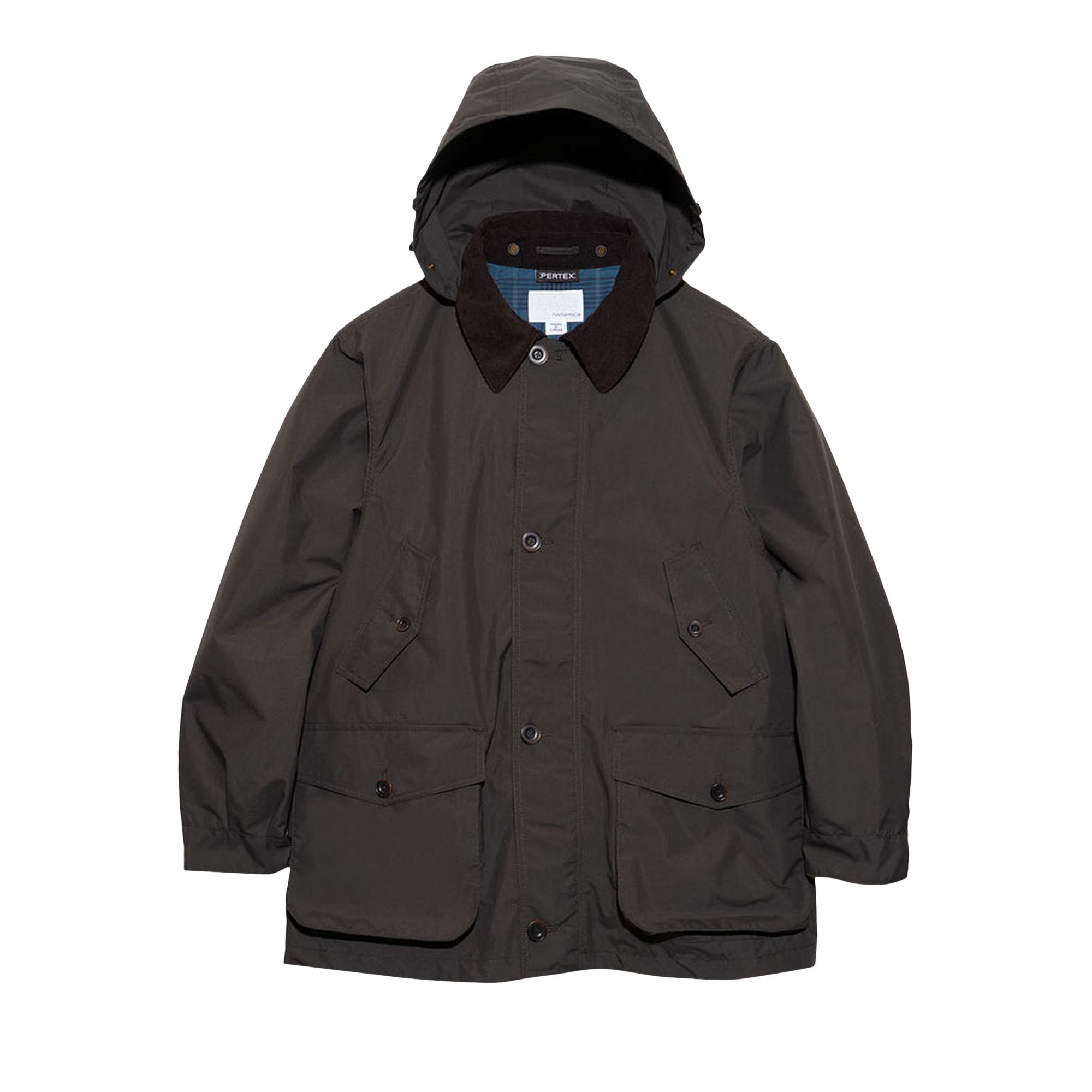 Pre-owned Nanamica Pertex Unlmited Field Jacket 'dark Nary' | Black | Men's Size L