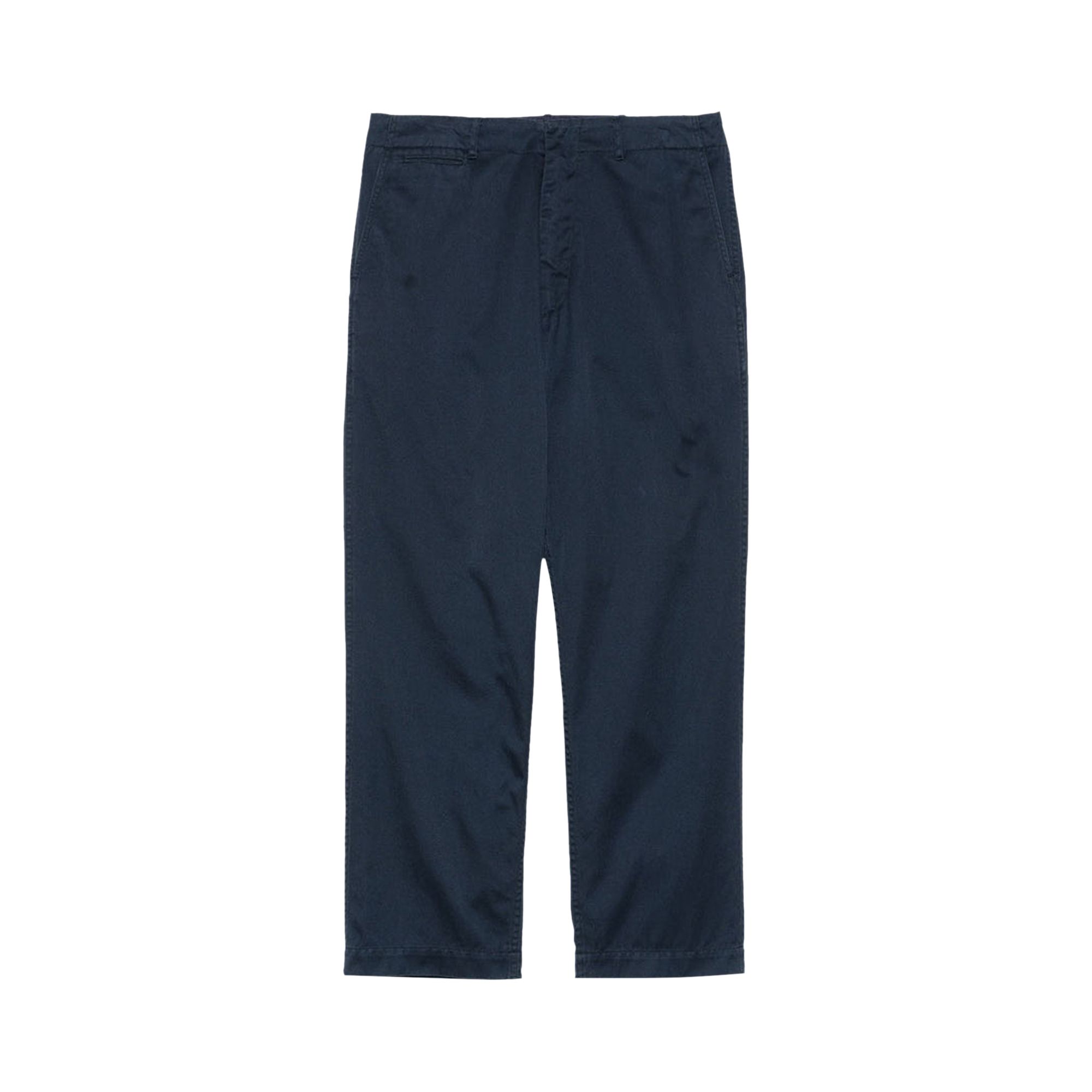 Pre-owned Nanamica Wide Chino Pants 'navy' | Blue | Men's Size 36