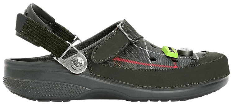 Buy Barbour x Classic Clog 'Kelp Plaid' - 210898 3VT | GOAT SA