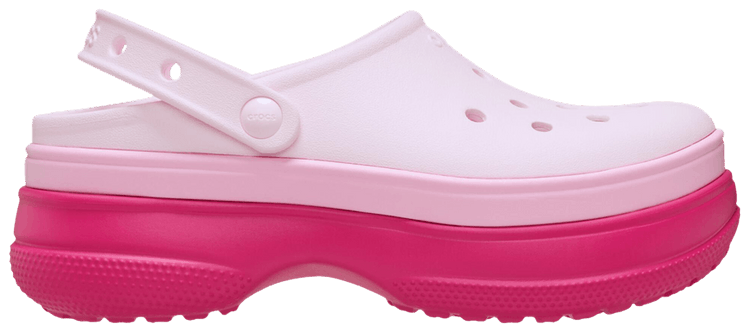 Crocs Classic Stacked Clog Dragon Fruit