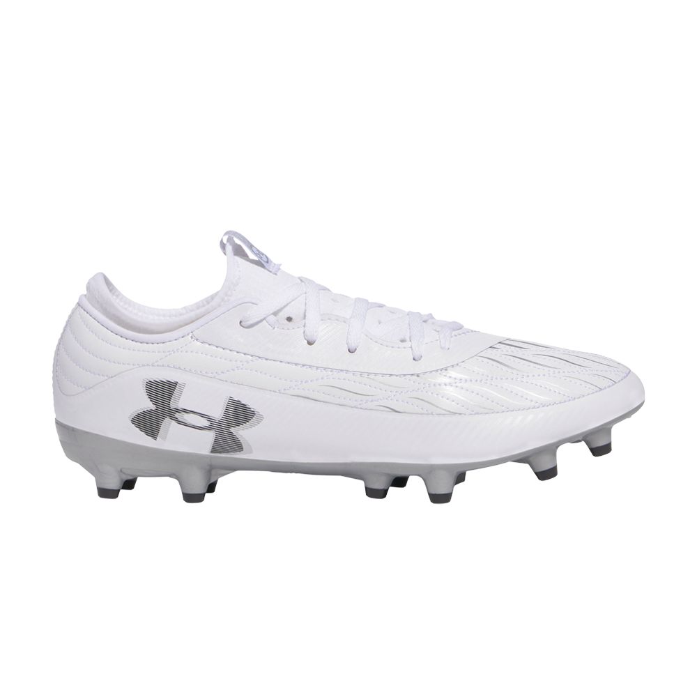 Pre-owned Under Armour Magnetico Select 4 Fg 'white Black' | Men's Size 10