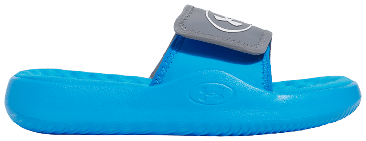 Under Armour Ignite Pro 8 Slide GS Electric Blue Titan Grey
