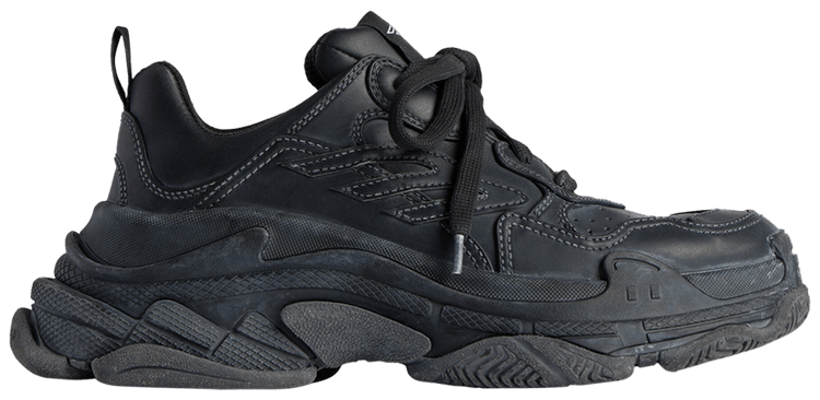 スニーカー BALENCIAGA 'Triple S Sporty' sneakers (803241WTSSL 1000) Men's Triple S Sporty Sneaker in Black | Balenciaga US
