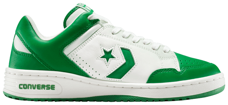Converse Weapon Low Green Vintage White