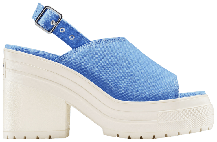 Converse Wmns Chuck 70 De Luxe Heel Platform Sandal Open Sky