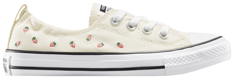 Converse Wmns Chuck Taylor All Star Shoreline Slip On Embroidered Strawberries